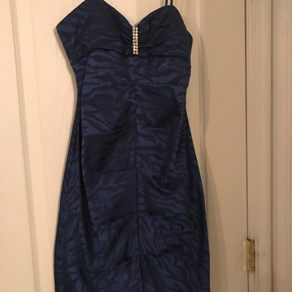 City Studio Zebra Dress